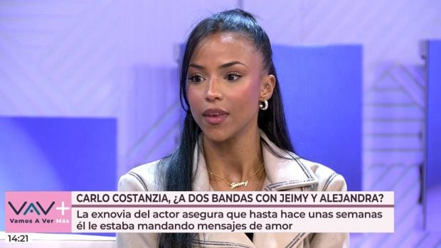 Exnovia Carlo Costanzia, Carlo Costanzia y Alejandra Rubio, Hijo Mar Flores