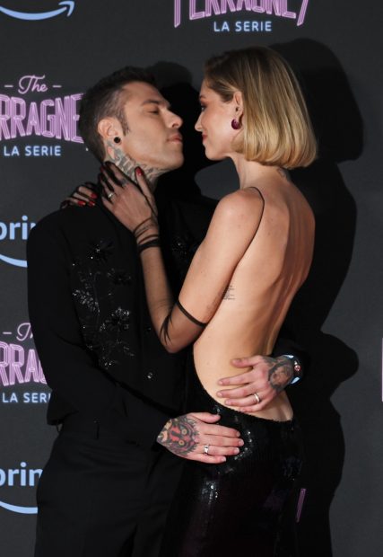 Chiara Ferragni y su exmarido Fedez, en Ibiza