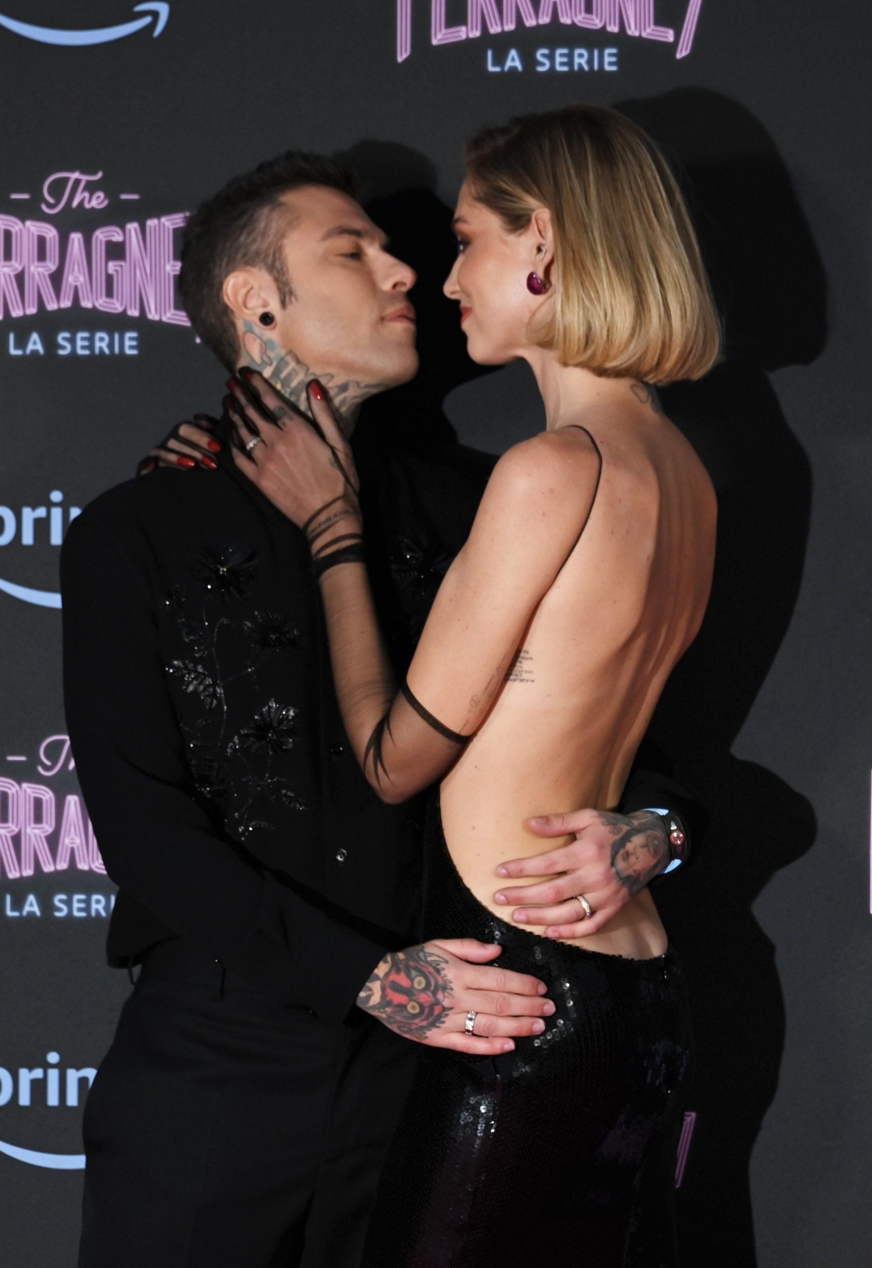 Chiara Ferragni y su exmarido Fedez, en Ibiza