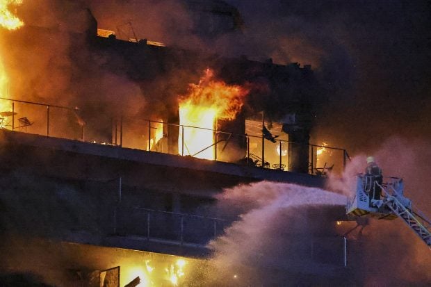 incendio Valencia
