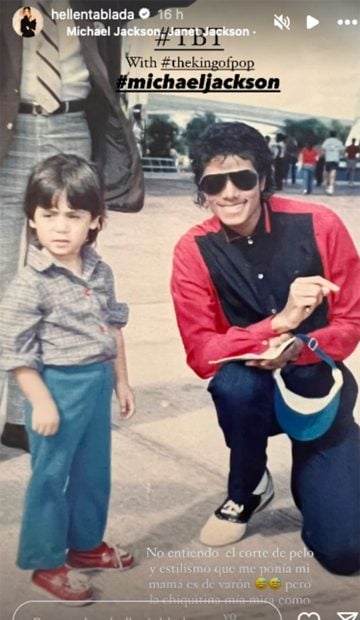Elena Tablada, Michael Jackson