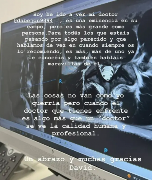 diego matamoros, problema de salud