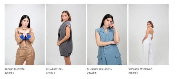 P&aacute;gina web Bakkus, Prendas Bakku, empresa gloria camila, 