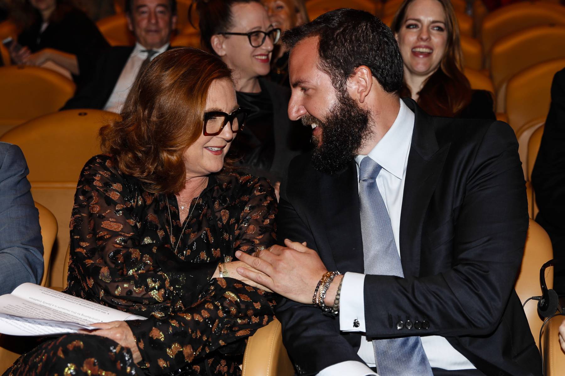 Francesca Thyssen, Borja Thyssen, Tita Cervera Museo Thyssen