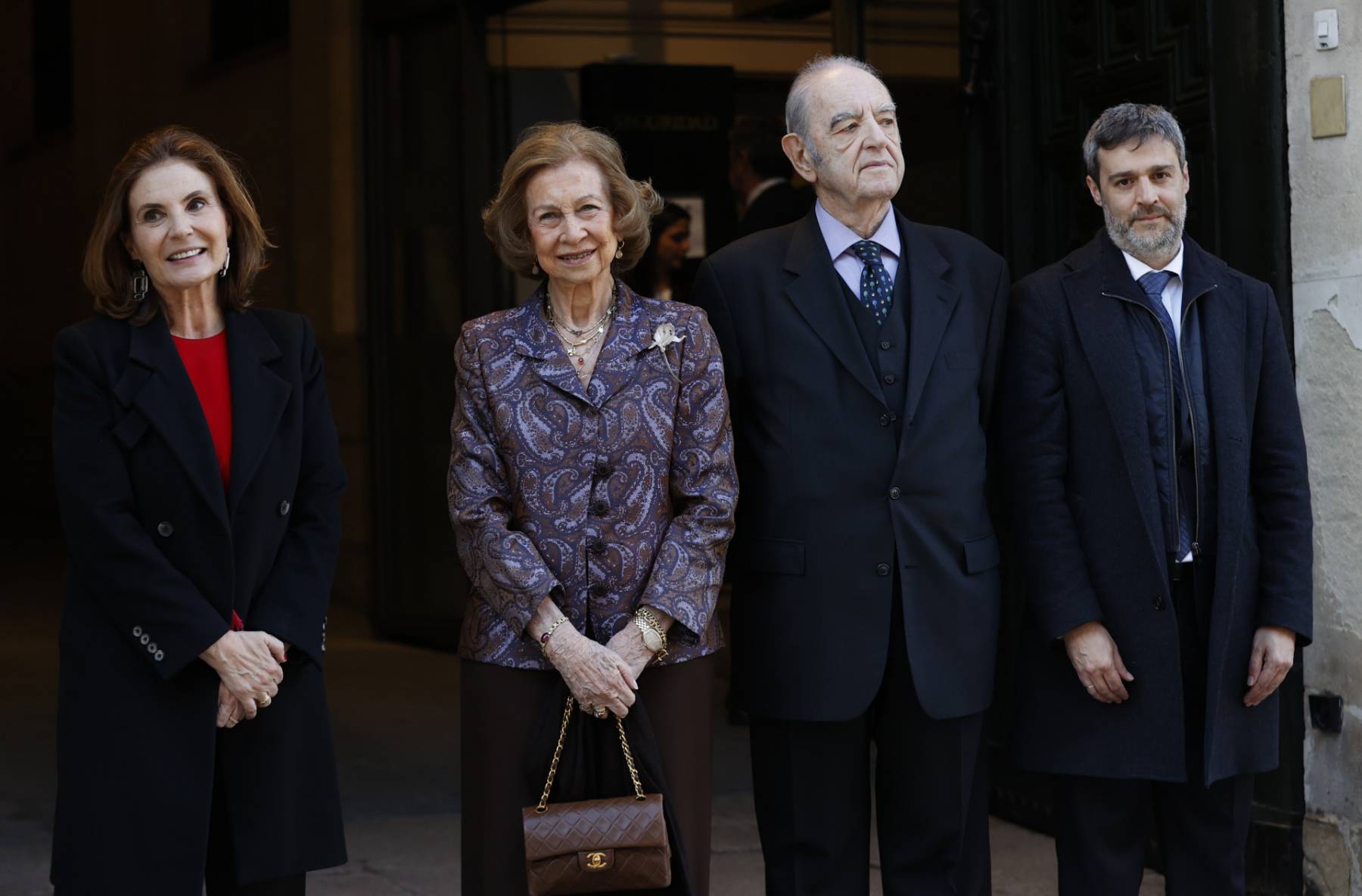 Reina Sof&iacute;a, reina Sof&iacute;a acto Madrid, muerte G&oacute;mez-Acebo
