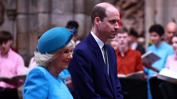 Camila, pr&iacute;ncipe Guillermo