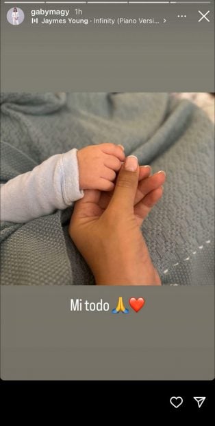 Gabriela Guill&eacute;n, foto hijo Gabriela Guill&eacute;n, Gabriela Guill&eacute;n pruebas paternidad, 
