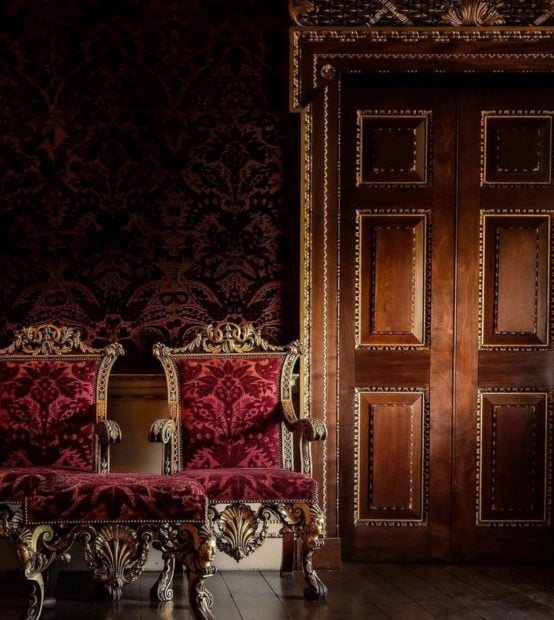 muebles Houghton Hall, Houghton Hall, casa Houghton Hall, Houghton Hall palacio, 
