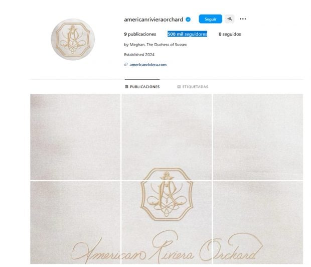 Meghan Markle, instagram Meghan Markle, empresa Meghan Markle,
