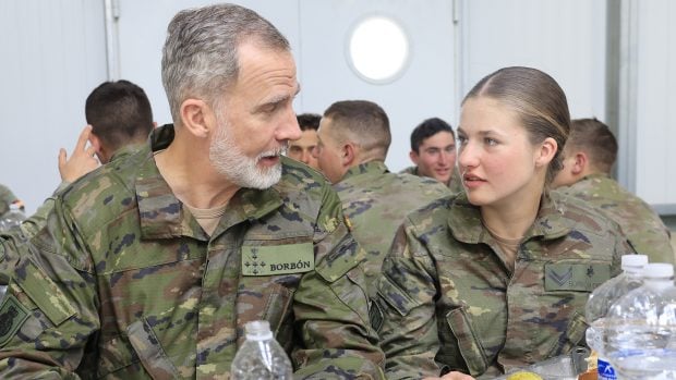 Rey Felipe VI, princesa Leonor
