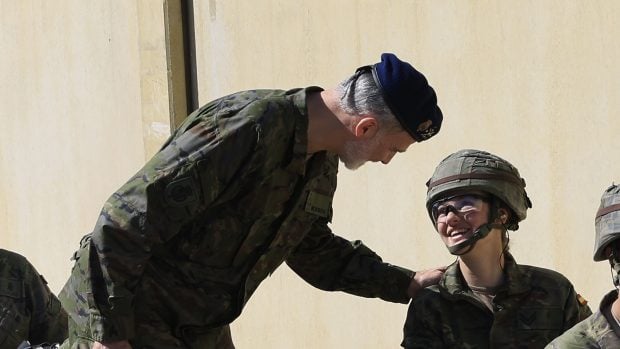 Rey Felipe VI, princesa Leonor