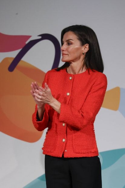 Reina Letizia, Letizia chaqueta roja, estilo Reina Letizia