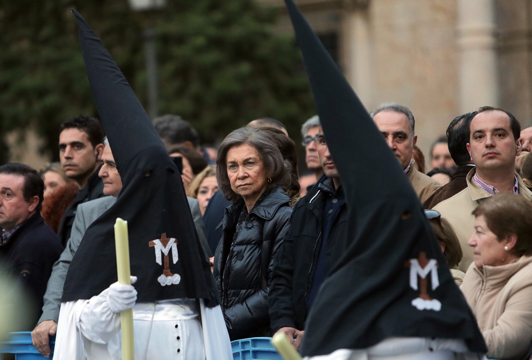 Reina Sof&iacute;a, Semana Santa
