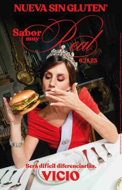 Reina Letizia, Doble Reina Letizia, Kate Middleton dobles, hamburguesa Letizia