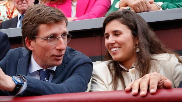Mart&iacute;nez-Almeida, Teresa Urquijo, boda Almeida, Teresa Urqujijo
