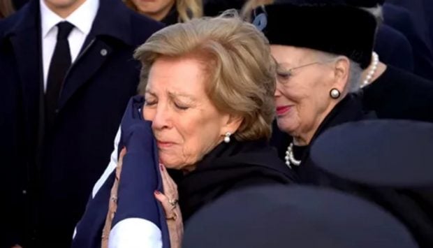 Constantino de Grecia funeral