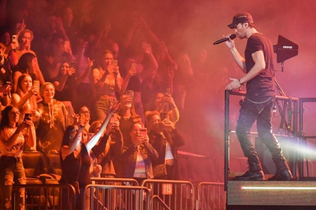 enrique iglesias ultimo disco, enrique iglesias concierto, 