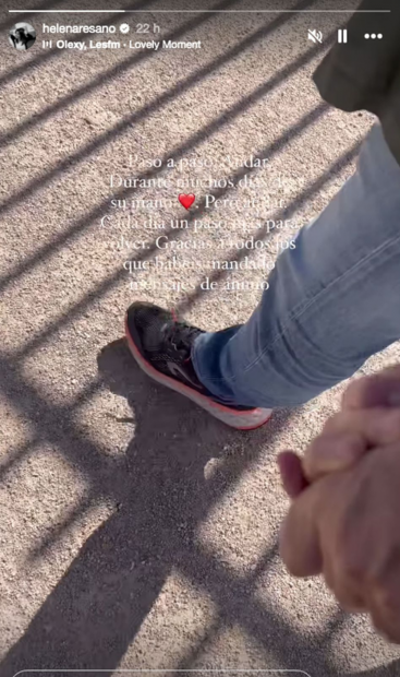 helena resano comparte un mensaje, as&iacute; es la pareja de Helena Resano