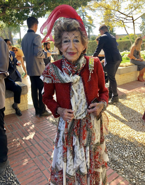 Piru Urquijo, abuela novia Almeida