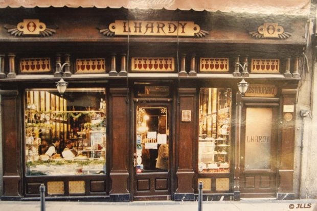 Imagen de archivo del ic&oacute;nico restaurante Lhardy de Madrid.