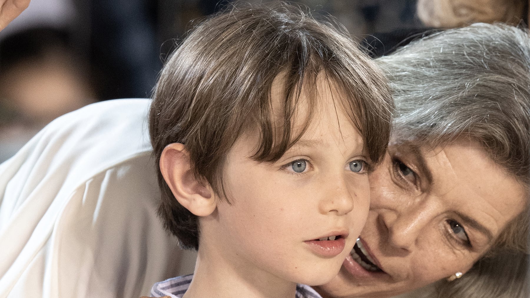 El hijo mayor de Carlota Casiraghi, con Carolina de Mónaco. / Gtres