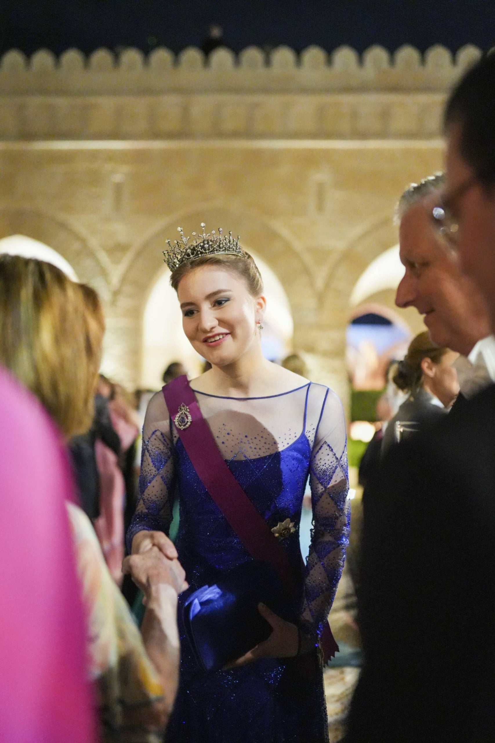 La princesa Leonor, Elisabeth de B&eacute;lgica y Amalia de Holanda./ GTRES
