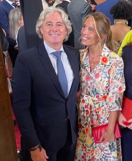 Ana Blasco, el d&iacute;a de la toma de posesi&oacute;n de su marido. / @ana_belen_blasco