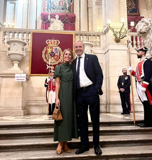 Ana Blasco y Jorge Azc&oacute;n.