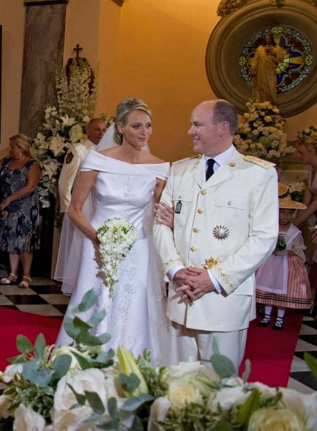 Charl&egrave;ne de M&oacute;naco boda