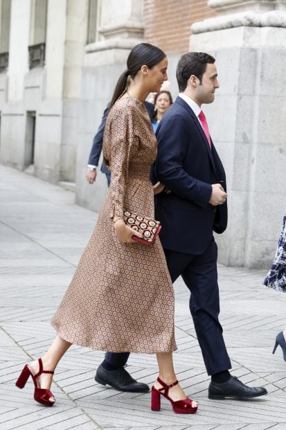 victoria federica y mart&iacute;a garc&iacute;a de jaime tom&aacute;s p&aacute;ramo, look invitada victoria federica