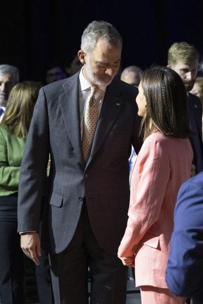 Reyes Felipe y Letizia