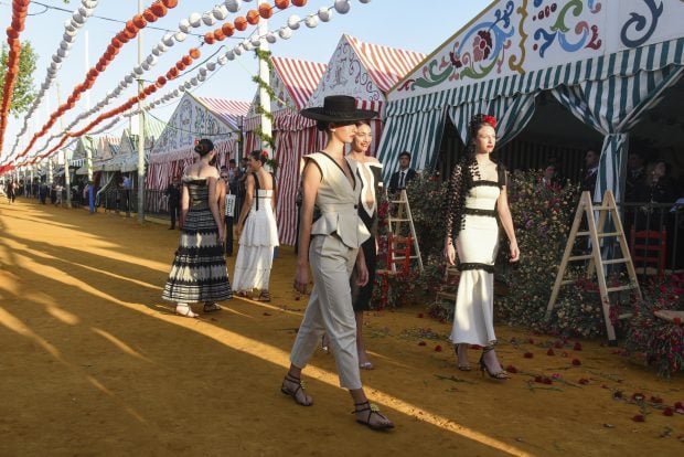 in&eacute;s domecq en la feria de abril de sevilla, la marca de in&eacute;s domecq