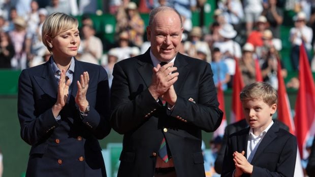 Jacques de Mónaco, Charlene, Alberto de Mónaco