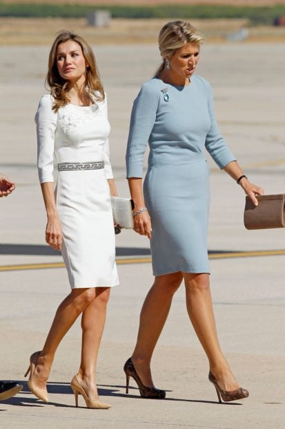 Letizia y M&aacute;xima