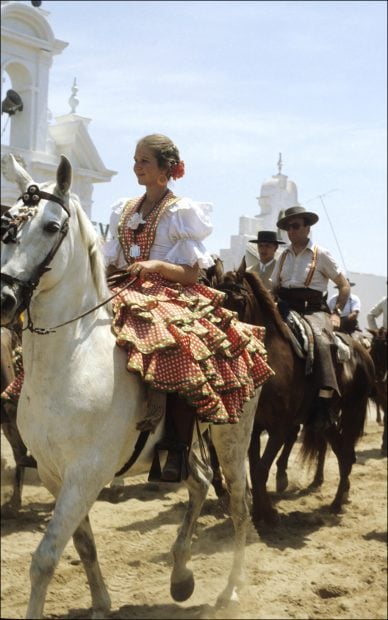 Infanta Elena, flamenca