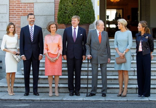 Reyes de España y Reyes de Países Bajos en Madrid en 2013. (Foto: Gtres)