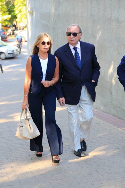 Pedro Trapote y su mujer Bego&ntilde;a. (Foto _ Gtres)