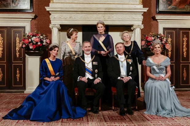cena de Estado, Felipe Letizia Holanda, Amalia de los Países Bajos