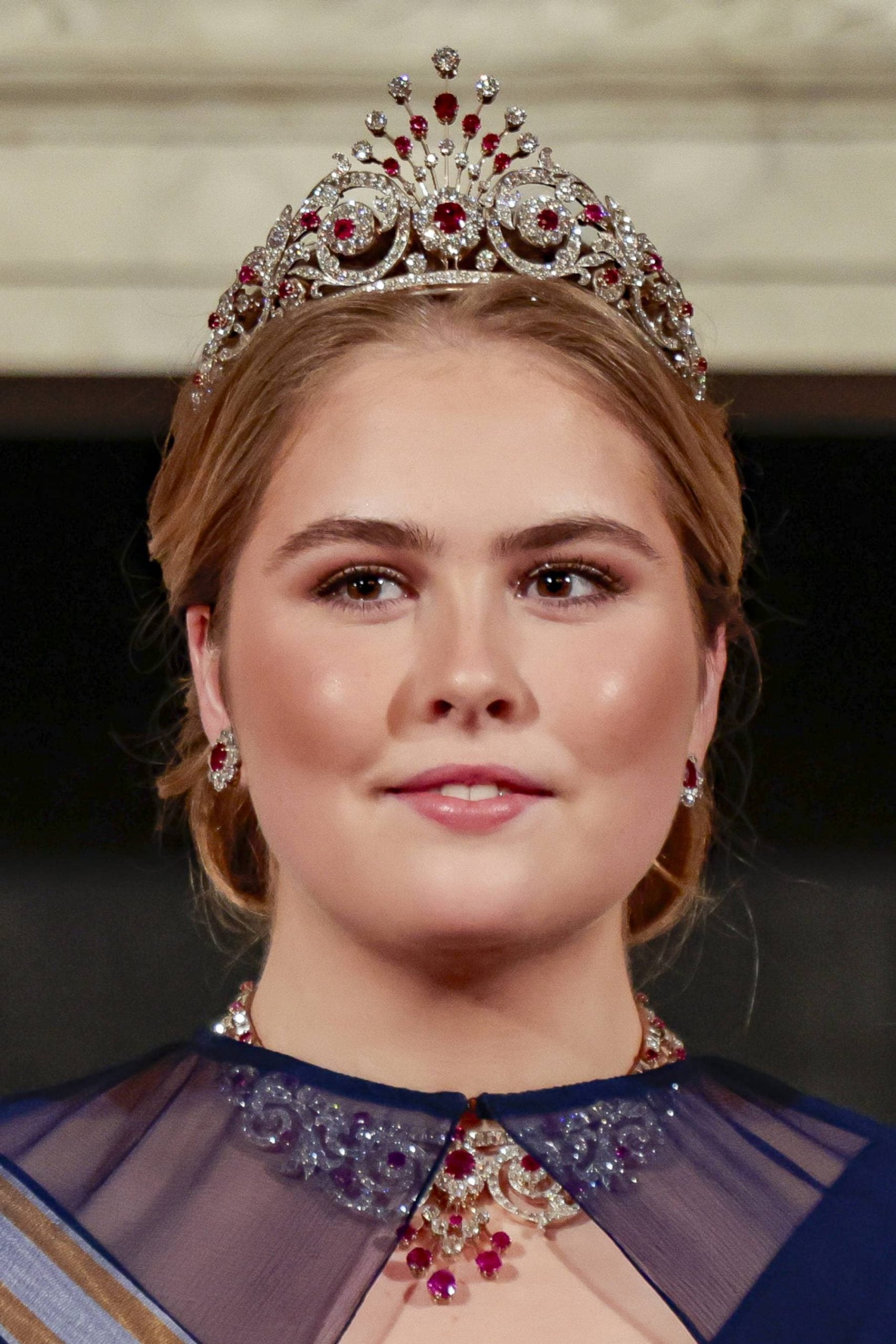 cena de Estado, Felipe Letizia Holanda, Amalia de los Pa&iacute;ses Bajos