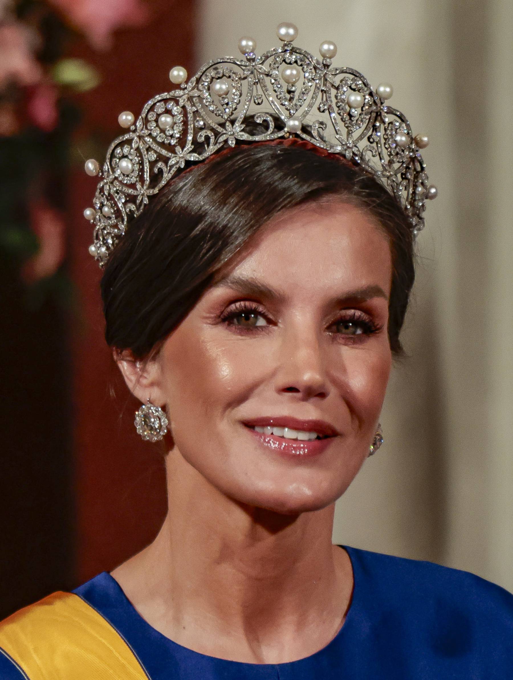 cena de Estado, Felipe Letizia Holanda, Amalia de los Pa&iacute;ses Bajos