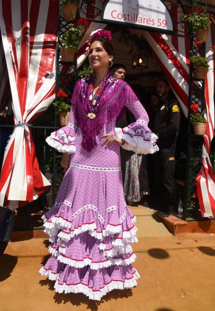 Feria de Abril, trajes Feria de Abril, Famosas Feria de Abril, trajes de flamenca, mejores vestidas Feria
