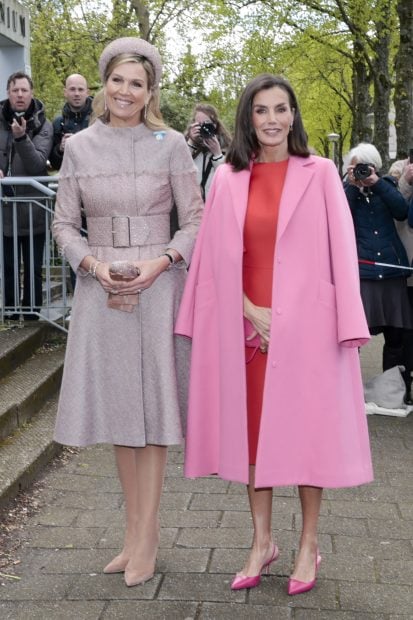 Reina Letizia, M&aacute;xima de Holanda