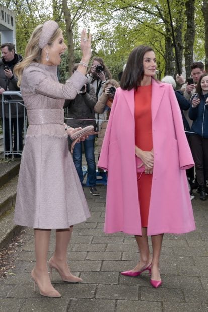 M&aacute;xima de Holanda, Reina Letizia