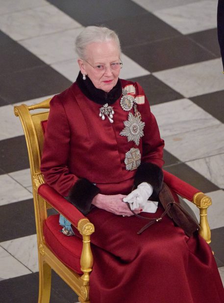 reina Margarita, Margarita II, besamanos Letizia