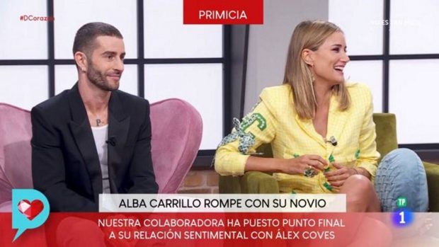 alba carrillo, colaboradora tve, alba carrillo ruptura, 