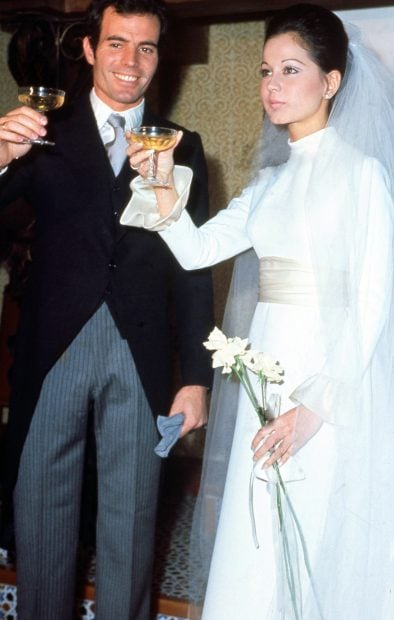 Julio Iglesias, boda Julio Iglesias, isabel presyelr, 