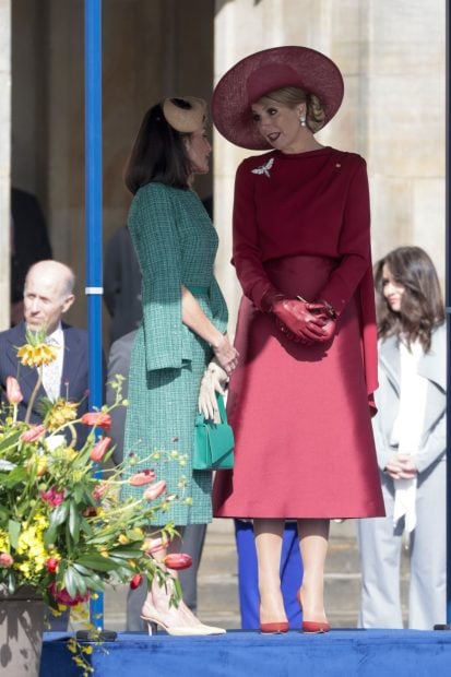 La reina Máxima, viaje estado La reina Máxima,