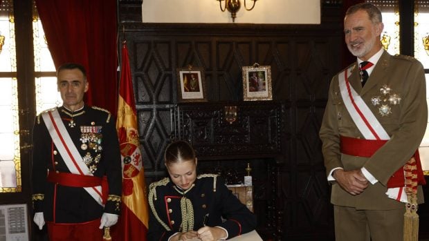 Felipe VI, princesa Leonor