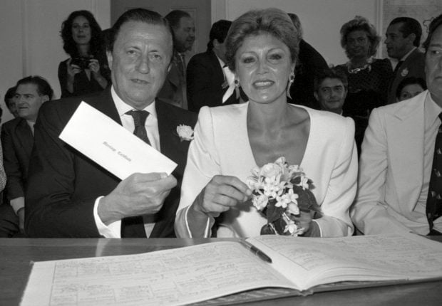 Boda Carmen Cervera con el Barón Thyssen. (Foto: Gtres)