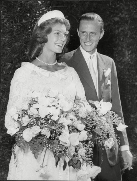 Boda del barón con con Fiona Campbell (Foto: Gtres)